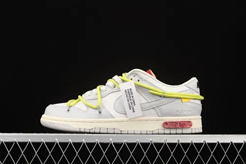 All Categories Nk SB Dunk Series Nk SB Dunk Low Low-top sneakers Cost-effective version OF x Nk Dunk Low “04 of 50” OW Gray Casual Sports Skateboard Shoes DM1602-106